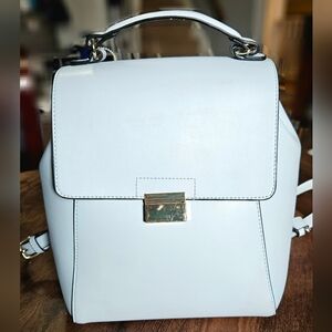 Zara Basic Collection Light Blue Backpack - Loose Latch Screw Still Latches